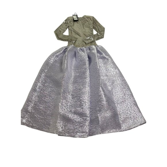 Collini Milano 1937 Chrion Long Sleeve Dress in Purple - Picture 2 of 6